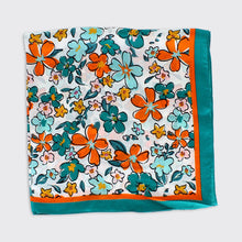 Load image into Gallery viewer, Lulu Scarf- Teal/Orange - Forever England
