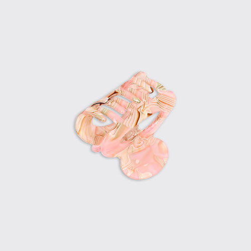Marble Small Claw Clip- Pinky - Forever England