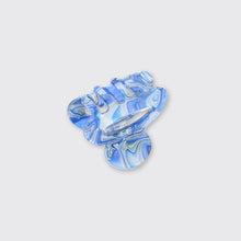 Load image into Gallery viewer, Marble Small Claw Clip- Blue