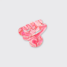 Load image into Gallery viewer, Marble Small Claw Clip- Pink