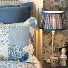 Melissa Blue Patchwork Bedspread - Forever England