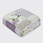 Melissa Lilac Patchwork Bedspread - Forever England