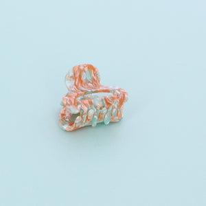 Milky Marble Small Claw clip- Duck Egg