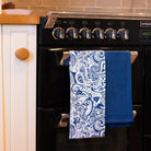 Paisley Blue Set of Two Tea Towels - Forever England