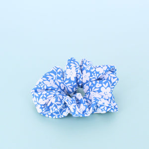 Petal Scrunchie- Blue