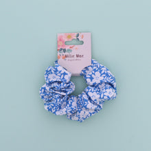 Load image into Gallery viewer, Petal Scrunchie- Blue