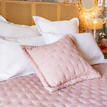 Load image into Gallery viewer, Portofino Bedspread Pink Continental Pillowsham - Forever England