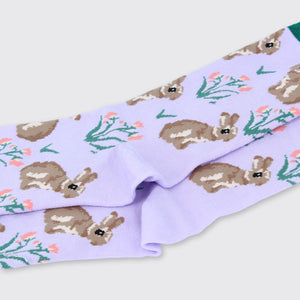 Rabbit Socks- Lilac