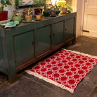 Retro Rug Red 90x120cm - Forever England