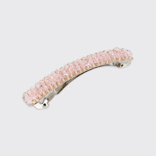 Ritzy Long Hairclip- Soft Pink - Forever England
