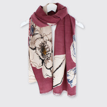 Load image into Gallery viewer, Rosie Floral Wrap Burgundy