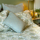 Sara Blue/Yellow Bedspread - Forever England