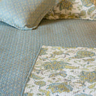 Sara Blue/Yellow Bedspread - Forever England