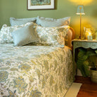 Sara Blue/Yellow Bedspread - Forever England