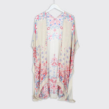 Load image into Gallery viewer, Serena Kimono Cream/Pink - Forever England