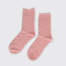 Load image into Gallery viewer, Small Spot Sock Pale Pink