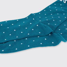 Load image into Gallery viewer, Small Spot Socks- Teal