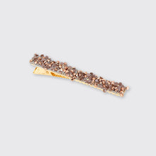 Load image into Gallery viewer, Sparkly Barrette Hair Clip- Mocha