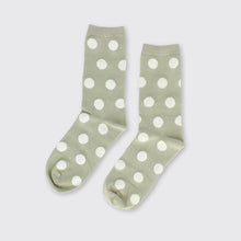 Load image into Gallery viewer, Spotty Socks Green