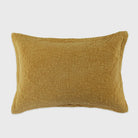 Stonewash Cotton Mustard Standard Pillowsham - Forever England