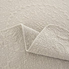 Stonewash Cotton Parchment Continental Pillowsham - Forever England