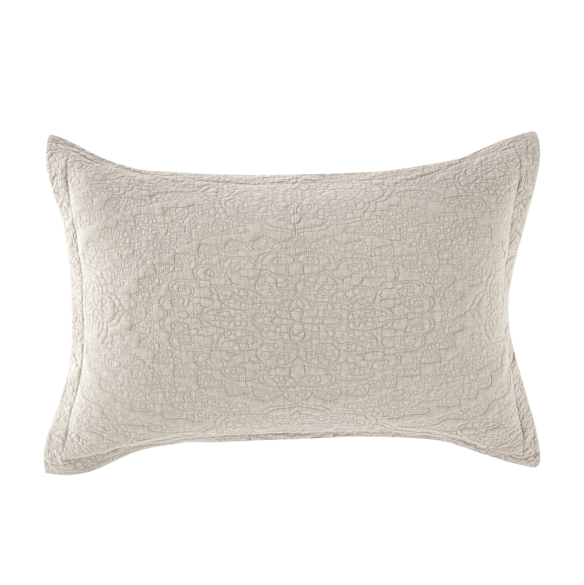 Stonewash Cotton Parchment Cushion Complete - Forever England