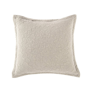 Stonewash Cotton Parchment Cushion Complete - Forever England