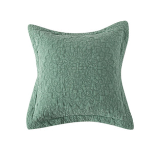 Stonewash Cotton Sage Green Bedspread