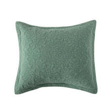 Load image into Gallery viewer, Stonewash Cotton Sage Green Bedspread