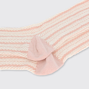 Trellis Socks Pink