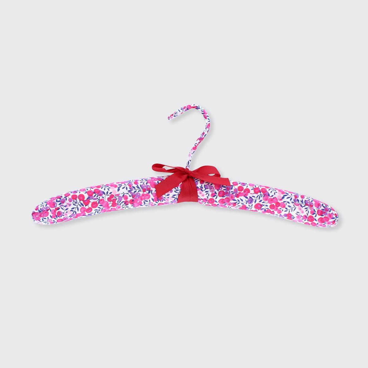 Wildberry Padded Coat Hanger- Cerise - Forever England