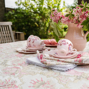 Abigail Pink Tablecloth Range - Forever England