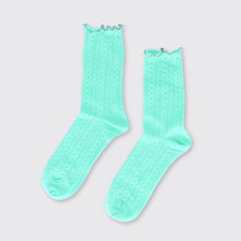Load image into Gallery viewer, Alice Socks- Aqua - Forever England