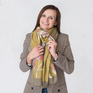 Amy Ladies Wrap Ochre - Forever England