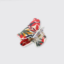 Load image into Gallery viewer, Autumn Fern Small Claw Clip- Red/Green - Forever England
