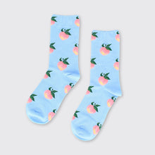 Load image into Gallery viewer, Blue Peach Sock - Forever England