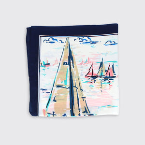 Boat Scarf Navy - Forever England