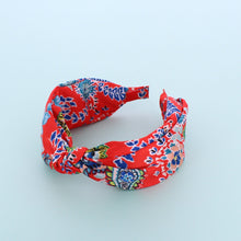 Load image into Gallery viewer, Bohemian Wide Headband- Red - Forever England