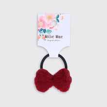 Load image into Gallery viewer, Bow Hairband Burgundy - Forever England