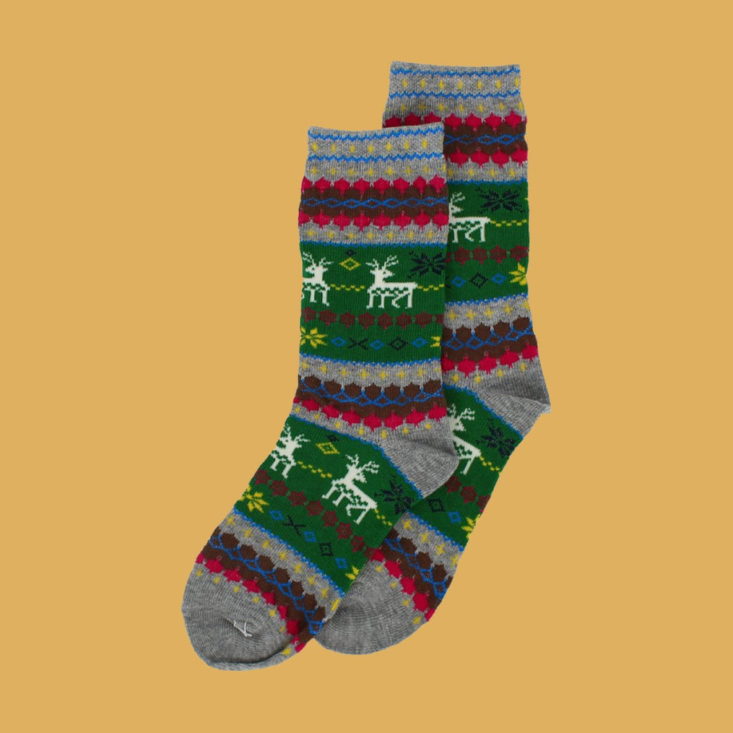 Boys Christmas Reindeer Socks - Forever England