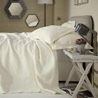 Burford Cream Standard Pillowsham - Forever England