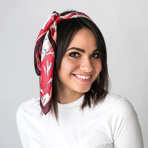 Camilla Red Scarf - Forever England