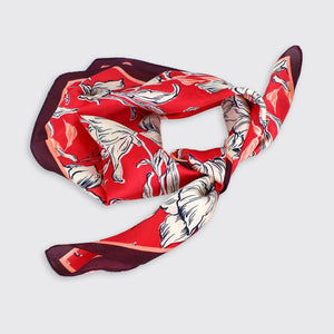 Camilla Red Scarf - Forever England