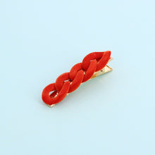 Load image into Gallery viewer, Chain Hair Clip Rust - Forever England