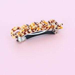 Checked Hair Clip - Forever England