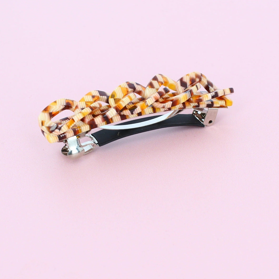 Checked Hair Clip - Forever England