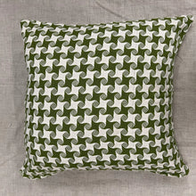 Load image into Gallery viewer, Chequered Cushion Cover Green - Forever England