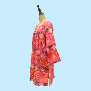 Chloe Kimono- Fuchsia- M/L (Medium /Large) - Forever England