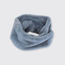 Load image into Gallery viewer, Chunky Faux Fur Snood Grey - Forever England