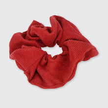 Load image into Gallery viewer, Cord Scrunchie Red - Forever England